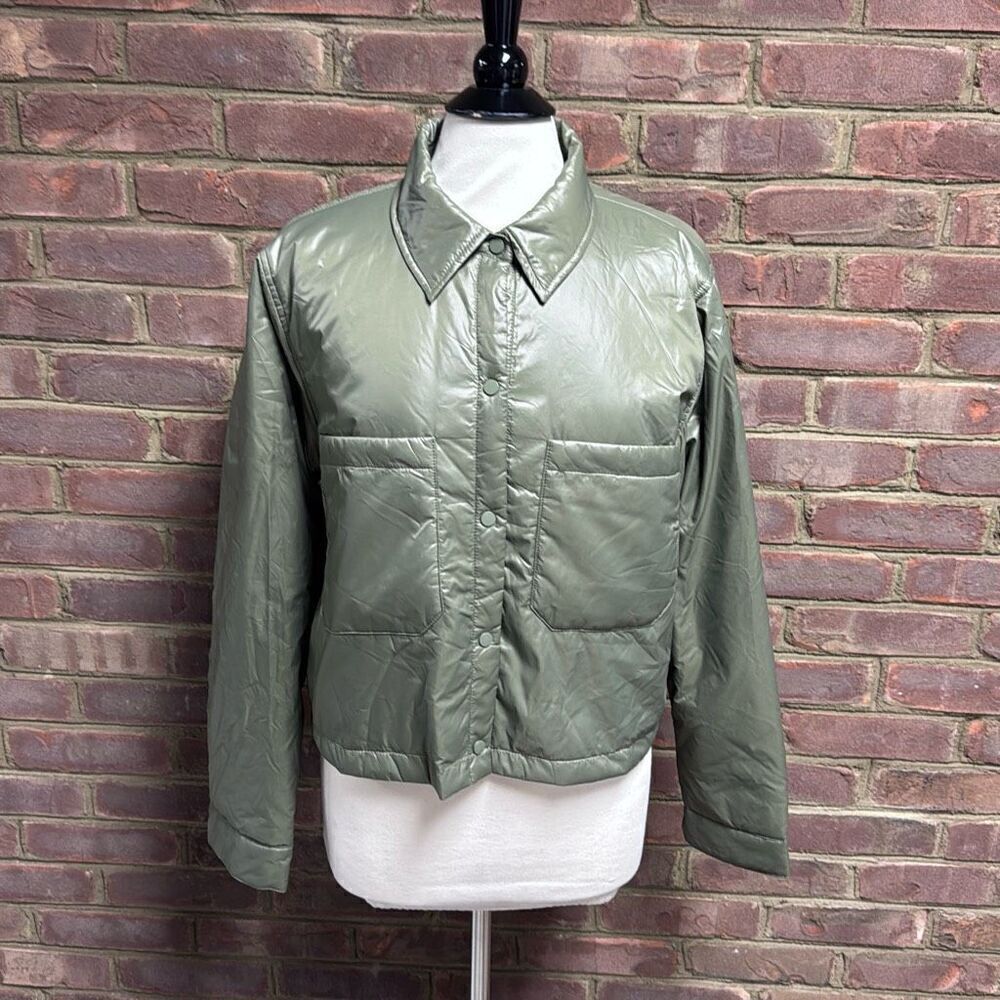 Mittoshop Women’s Olive Light Weight Jacket Size XL NEW - Picture 2 of 5
